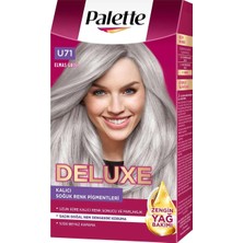 4 Adet Palette Deluxe Saç Boyası Elmas Grisi No: U71 50 ml