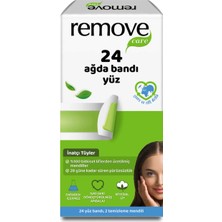 4 Adet Remove Yüz Ağda Bandı Inatçı ve Sık Tüyler 24'lü 24'lü