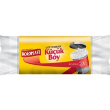 4 Adet Koroplast Çöp Poşeti Küçük Boy 30'lu