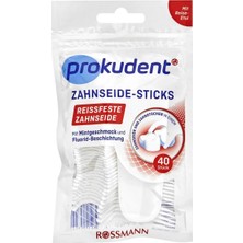 4 Adet Prokudent Diş Ipi ve Kürdan Mumlu, Özel Tasarım 40 Adet