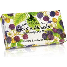 2 Adet Florinda Katı Sabun Vegetal Blackberry ve Musk