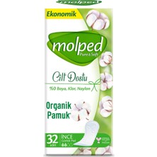 Molped Günlük Ped Pure And Soft Eko 32'li