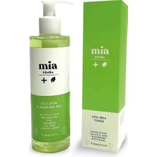 Mia Klinika Yüz Temizleme Jeli Yağlı ve Akneli Ciltler 200 ml