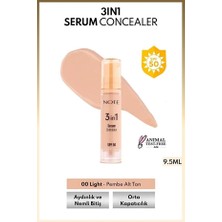 3 In 1 Serum Concealer Spf 50 Kapatıcı - 00 Light