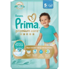 5 Adet Prima Bebek Bezi Premium Care 5 Numara 19'lu