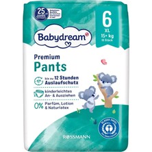 3 Adet Babydream Külot Bez Xl 18'li