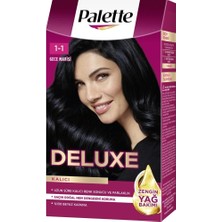 Palette Deluxe Saç Boyası Gece Mavisi No: 1-1 50 ml