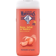 3 Adet Le Petit Marseillais Duş Jeli Beyaz Şeftali ve Nektarin 650 ml
