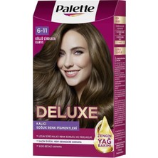 3 Adet Palette Deluxe Saç Boyası 6-11 Küllü Çikolata Kahve 115 ml