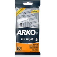 5 Adet Arko Men Tek Bıçak Tıraş Bıçağı 10'lu 10'lu