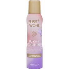 3 Adet Fusswohl Ayak ve Ayakkabı Deodorantı 150 ml