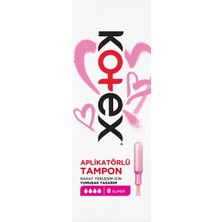 5 Adet Kotex Aplikatörlü Tampon Süper 8'li