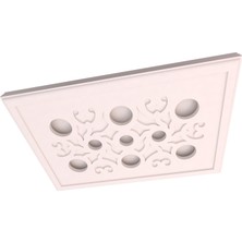 Motifpiyer Hazır Spotlu Tavan Paneli Matrix Serisi-Modern LED Uyumlu Tavan Göbeği/Rectangle-core