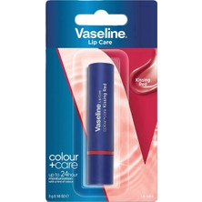 2 Adet Vaseline Colour Care Renkli Dudak Bakım Kremi Kissing Red 3 gr
