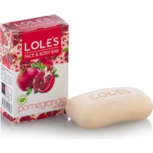 2 Adet Lole's Bitkisel Katı Sabun Nar 100 gr