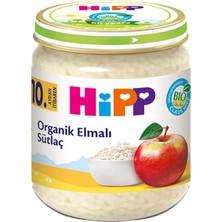 Hipp Organik Kavanoz Maması Elmalı Sütlaç 200 gr