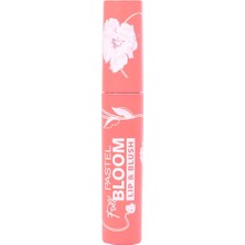 2 Adet Pastel Ruj & Allık Full Bloom Lip & Blush 73 Bellini 1 Adet