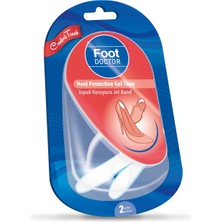 2 Adet Foot Doctor Ayak Topuk Koruyucu Jel Band 2'li