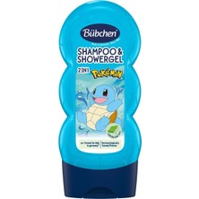 2 Adet Bübchen Çocuk Şampuan & Duş Jeli Squirtle 230 ml