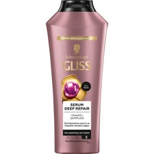 2 Adet Gliss Şampuan Serum Deep Repair 400 ml