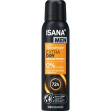 4 Adet Isana Men Deodorant Anti-Transpirant Motion Protect 150 ml