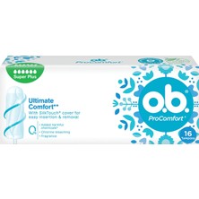 O.B. 5 Adet O.b Tampon Super Plus 16'lı