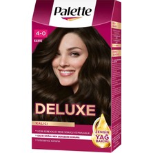 Palette Deluxe Saç Boyası Kahve No: 4-0 50 ml
