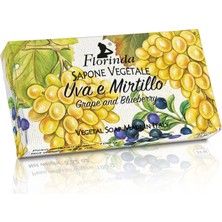 2 Adet Florinda Katı Sabun Vegetal Grape ve Blueberry 100 gr