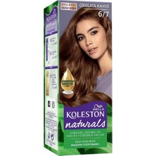 4 Adet Koleston Naturals Saç Boyası 6/7 Çikolata Kahve 1 Adet