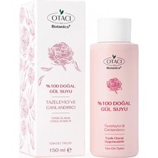 Otacı Botanics+ %100 Doğal Gül Suyu 150 ml