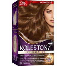 5 Adet Koleston Wella Supreme Saç Boyası 6/73 Toffee Çikolata Kahvesi 50 ml