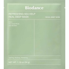 3 Adet Biodance Refreshing Sea Kelp Mask - Ferahlatıcı ve Arındırıcı 34 G