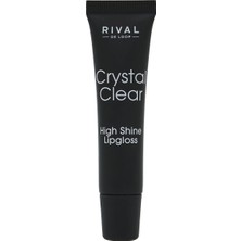 3 Adet Rival De Loop Lip Gloss Crystal Clear 13 ml