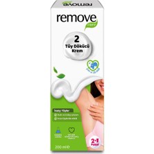 2 Adet Remove Tüy Dökücü Krem Inatçı Tüyler 2X100 ml