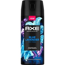 2 Adet Axe Deo Blue Lavender 72H 150 ml