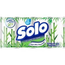 Solo Tuvalet Kağıdı Bambu Katkılı 16'lı