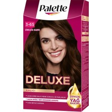 5 Adet Palette Deluxe Saç Boyası Çikolata Kahve No: 3-65 50 ml