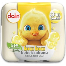 4 Adet Dalin Katı Sabun 3X75 gr