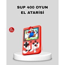 SS Home Concept Sup Retro El Konsolu – 500 Oyun, 2 Oyunculu, 3 Inç Ekran, Taşınabilir Şarjlı Atari