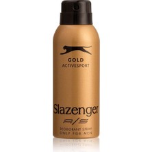 4 Adet Slazenger Deodorant Activesport Gold 150 ml