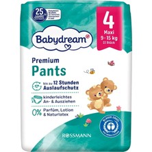 5 Adet Babydream Bebek Külot Bez 4 Beden 22'li