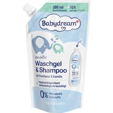 5 Adet Babydream Yedek Saç ve Vücut Şampuanı Papatyalı 500 ml