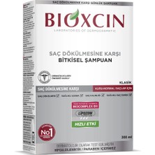 3 Adet Bioxcin Saç Dökülmesine Karşı Bitkisel Şampuan Yağlı Saçlar 300 ml