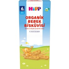 4 Adet Hipp Organik Bebek Bisküvisi 180 gr