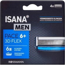 5 Adet Isana Men Tıraş Bıçağı 4 Adet