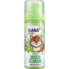 5 Adet Isana Kids Duş Köpüğü Elma Kokulu 50 ml