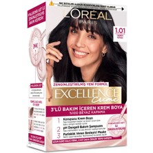 L'Oréal Paris L Oréal Paris Excellence Creme Saç Boyası Derin Siyah 1.01 1 Adet