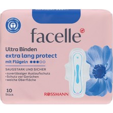 2 Adet Facelle Ped Ultra Gece Koruma Kanatlı 10'lu
