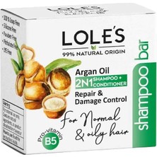 Lole's Doğal Şampuan Sabunu Argan Yağı 100 gr