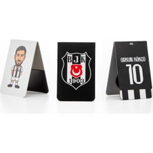 Beşiktaş Orkun Kökçü 3'lü Mıknatıslı Kitap Ayracı Seti - Lisanslı Orijinal